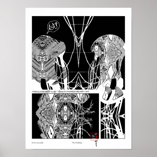 Poster "Le Mariage" de My Favori Martian Comics (Devant)