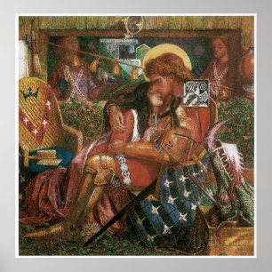 Poster Le mariage de St George et de princesse Sabra