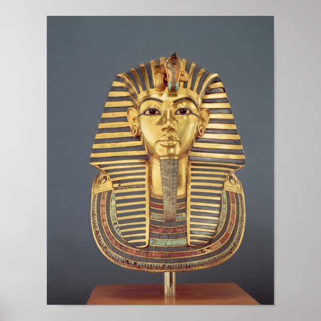 Poster Le masque funéraire de Toutankhamon (Devant)