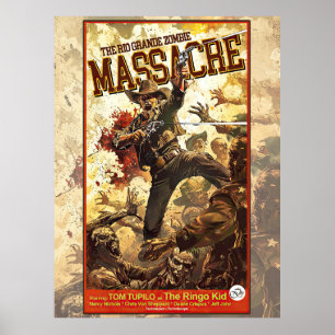 Poster Le massacre de Rio Grande Zombie