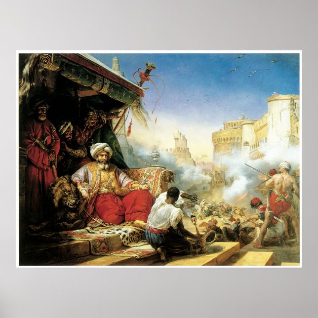 Poster Le Massacre des Mameloukes à la Citadelle (Devant)