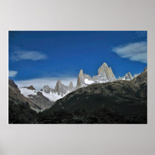 Poster Le massif du Fitz Roy