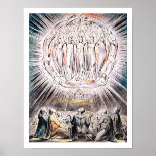 Poster Le matin de la Nativité du Christ - William Blake