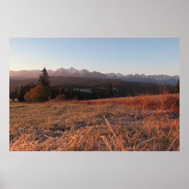 Poster Le matin des Tatras (Devant)