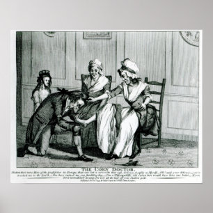 Poster Le médecin du maïs, 1793