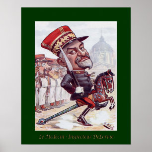 Poster Le Medecin Inspecteur Edmond Delorme~Pulmonologue