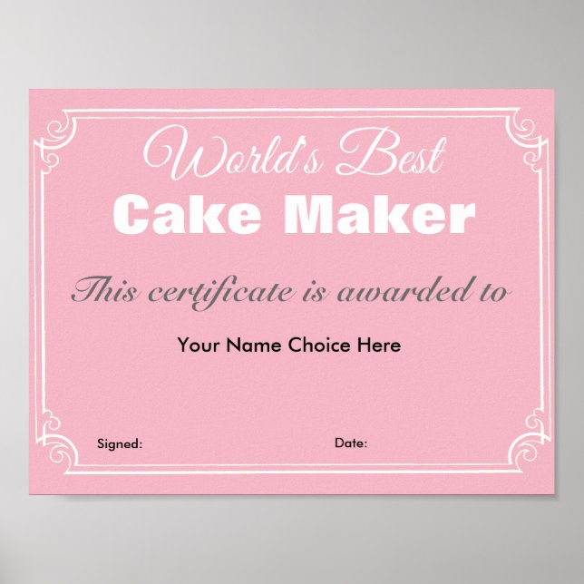 Poster Le meilleur créateur de gâteaux au monde (Devant)