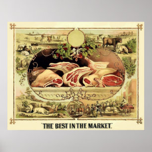 Poster Le meilleur dans le ~ 1872. du marché