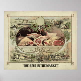 Poster Le meilleur du marché [1872]