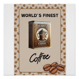 Poster Le meilleur du monde du café Capfe