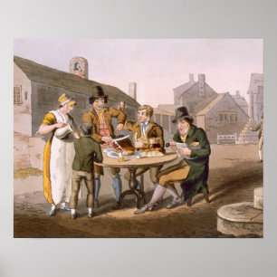 Poster Le milieu de l'été Ève, du "costume de Yorkshir