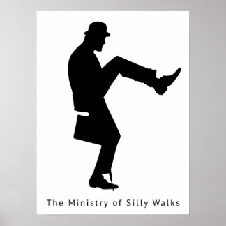 Poster Le Ministère de la Marche Silly