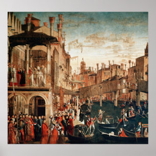 Poster Le miracle de la relique de la croix vraie