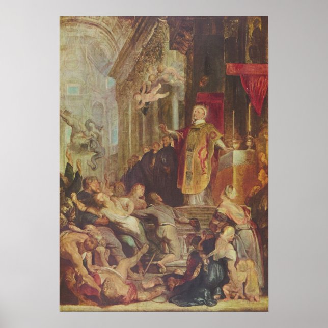 Poster Le miracle de Saint Ignace (Devant)