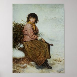 Poster Le Mistletoe Gatherer, 1894