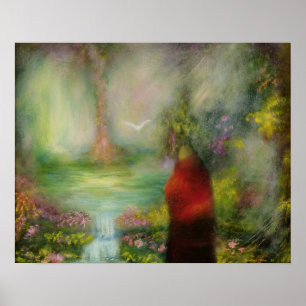 Poster Le moine tibétain 1989