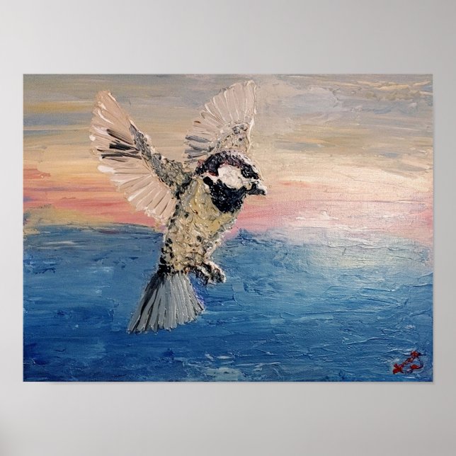 Poster Le Moineau (Devant)