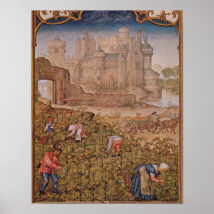 Poster Le mois de septembre