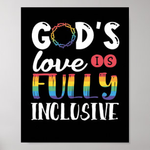 Poster Le Mois Gay pride LGBT L'Amour Des Dieux Est Compl