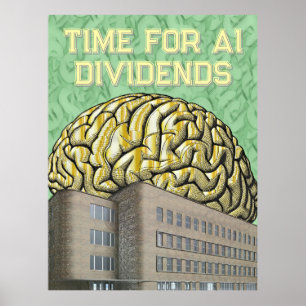 Poster Le moment des dividendes de l'IA