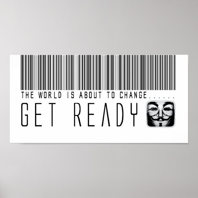 Poster le monde est sur le point de changer... préparez-v (Devant)