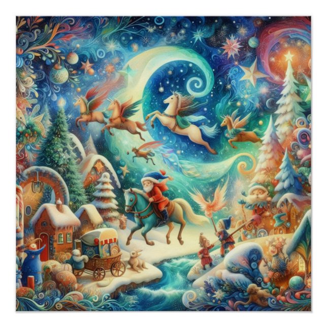 Poster Le monde lunatique d'un rêve d'enfant (Devant)