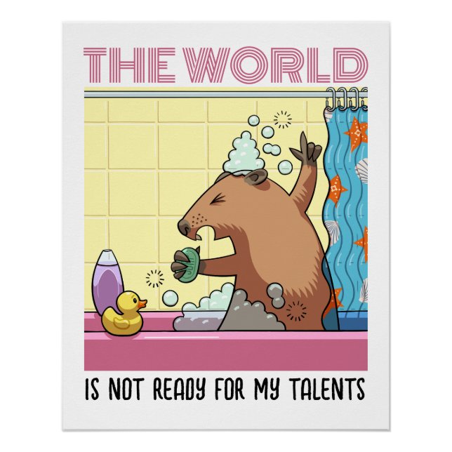 Poster Le monde n'est pas prêt à chanter la marmotte (Devant)