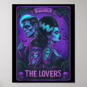 Poster Le Monster Frankenstein Et Marier Les Amateurs Tar