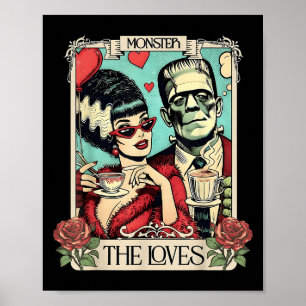 Poster Le Monster Frankenstein Et Marier Les Amateurs Tar