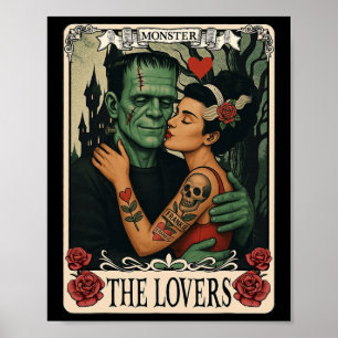 Poster Le Monster Frankenstein Et Marier Les Amateurs Tar