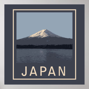Poster Le Mont Fuji
