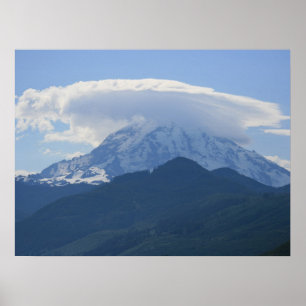 Poster Le mont Rainier