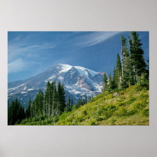 Poster Le mont Rainier