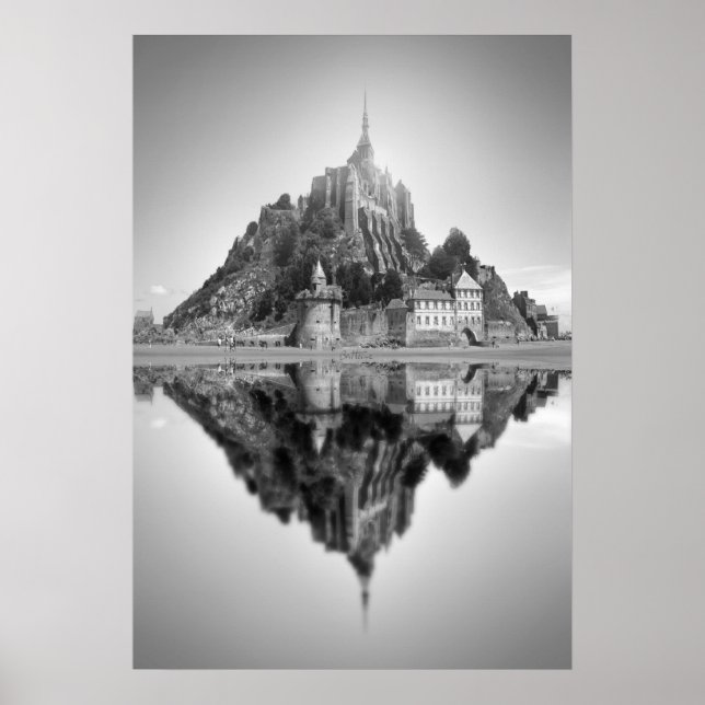 Poster Le Mont Saint Michel (Devant)
