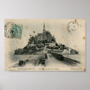 Poster Le Mont-Saint-Michel – 1905