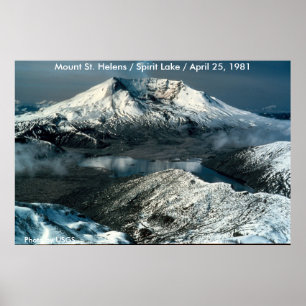 Poster Le Mont St. Helens