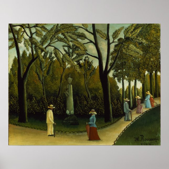 Poster Le monument de Chopin (Devant)