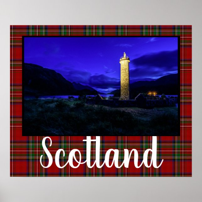 Poster Le monument de Glenfinnan (Devant)