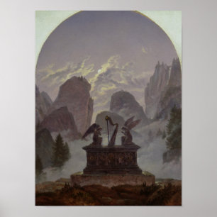 Poster Le monument de Goethe