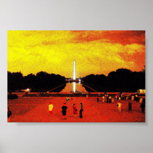 Poster Le monument de Washington