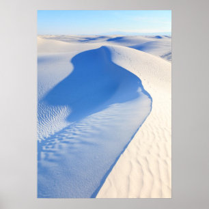 Poster Le monument national de White Sands