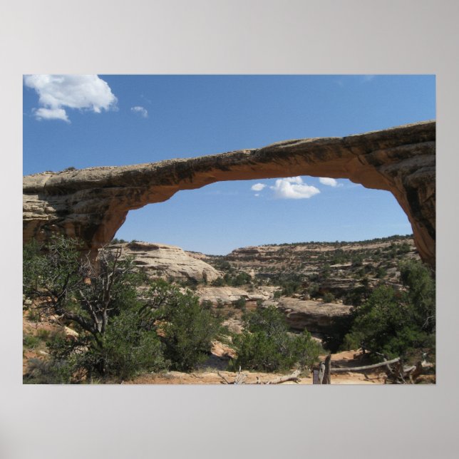 Poster Le Monument National des Ponts Naturels (Devant)