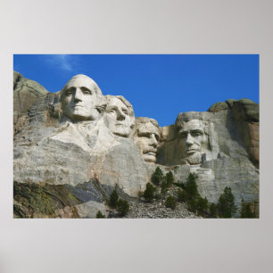 Poster Le Monument Présidentiel du Mont Rushmore