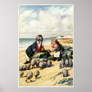 Poster Le morse et le charpentier