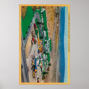 Poster Le motel de Patmars et modernes