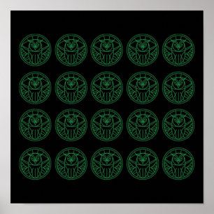 Poster Le motif des archives Magnus