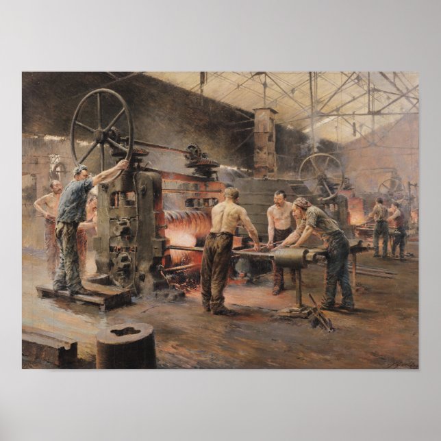 Poster Le moulin à rouleaux (Devant)