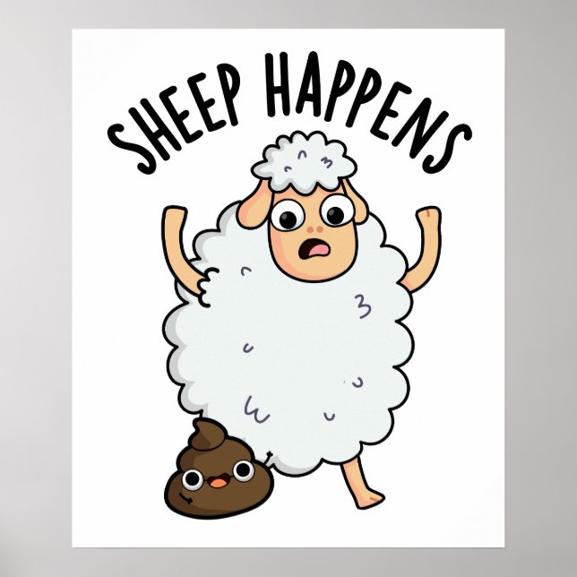 Poster Le mouton se passe un drôle de touron de plongée (Devant)