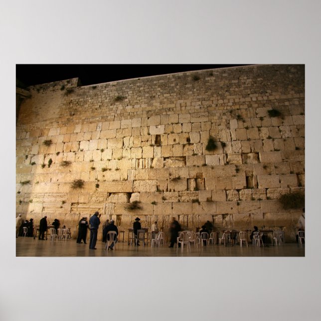Poster Le Mur Occidental, Jérusalem (Devant)