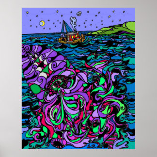 Poster Le mystère des océans